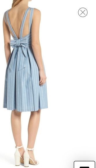 𝅺Gal Meets Glam Samantha Fit and Flare Dress - Picture 6 of 17